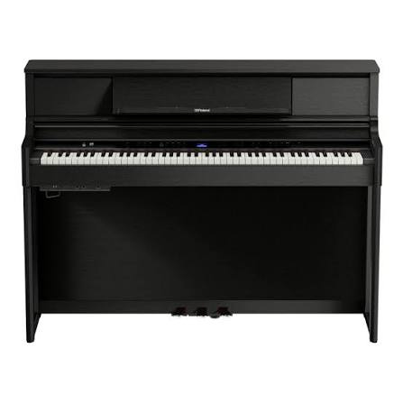 Roland LX5 Digita Upright Piano With Stand KSL-5 Charcoal Black