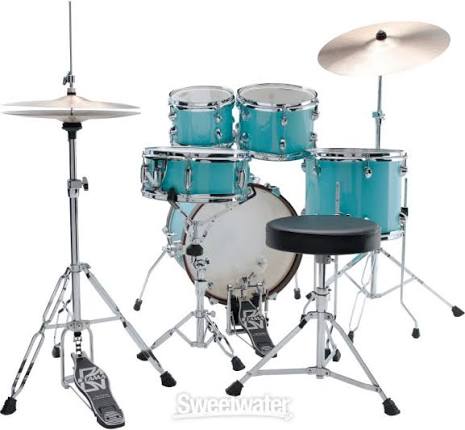 Tama Club Jam Flyer Kit 5 Piece W/Hardware & Throne LJK56S-AQB