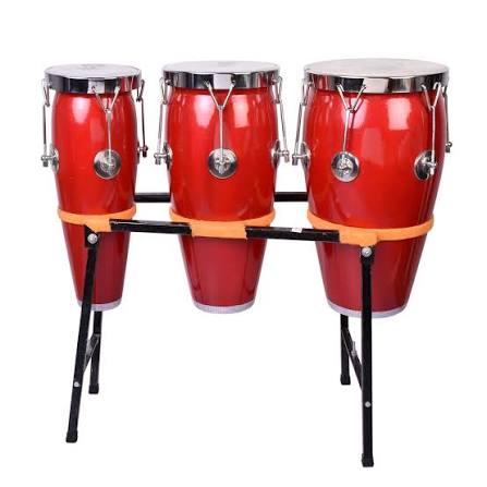Conga Drum Wooden Wirh Folding Stand