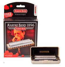 Hohner Harmonica Marine Band 1896 Key C M189693P Germany