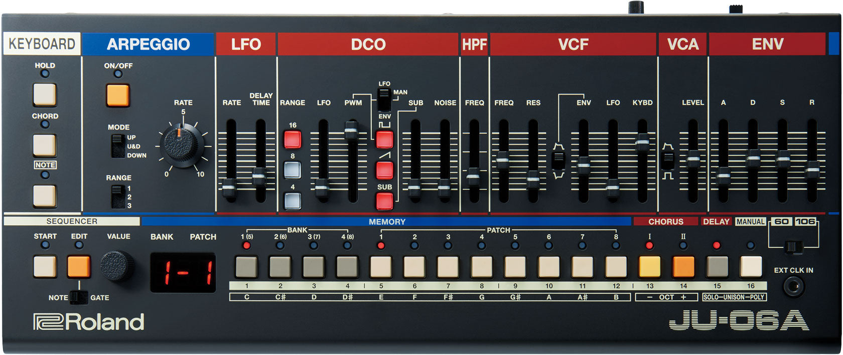 Roland JU-06A Boutique Sound Module Synthesizer