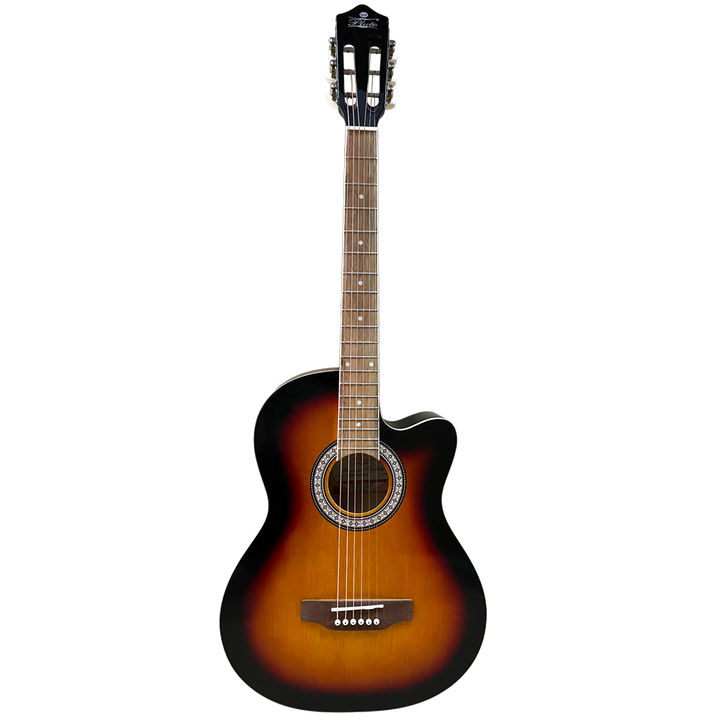 Pluto Semi Acoustic Guitar 201 series Medium W/ Cutaway Pickup HW39C-201P