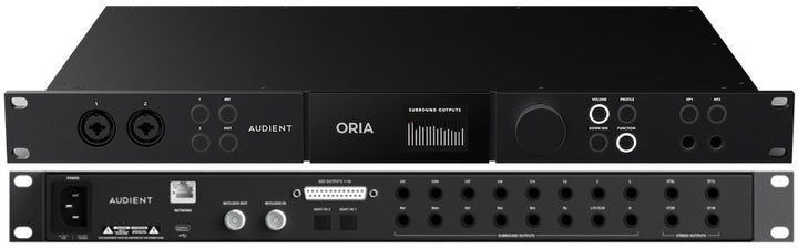 Audient Oria Immersive Audio Interface And Monitor Controller