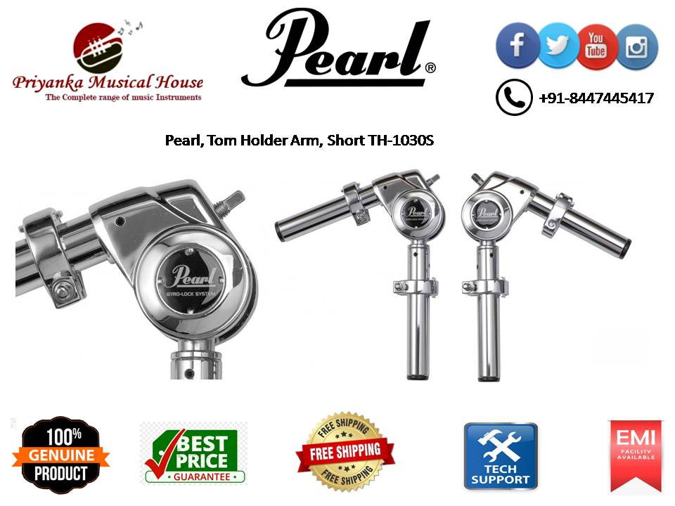 Pearl, Tom Holder Arm, Short TH-1030S