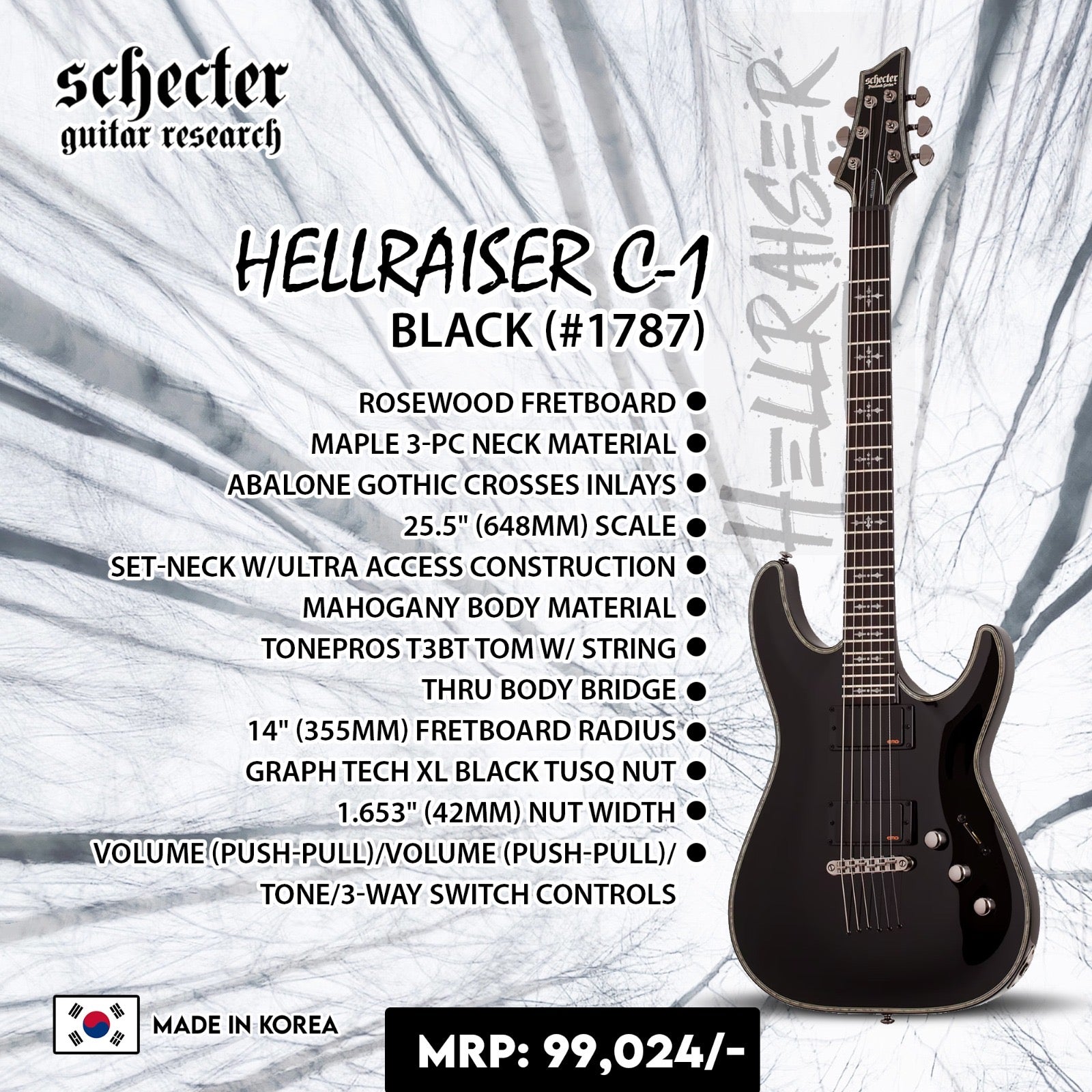 Schecter Hellraiser C-1 Electric Guitar