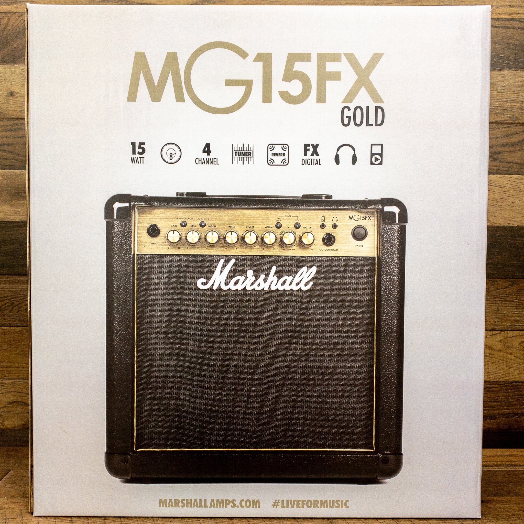 Marshall MG15FX Guitar Combo Amplifier - 8 Inch, 15 Watts
