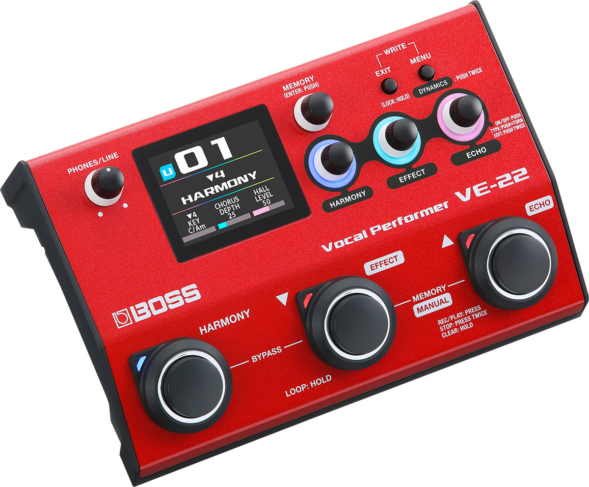 Boss VE-22 Vocal Performer Effects Processor
