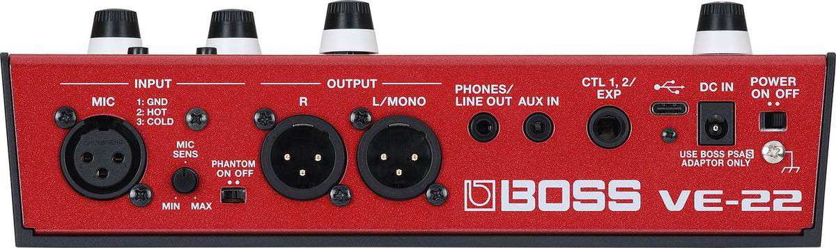 Boss VE-22 Vocal Performer Effects Processor