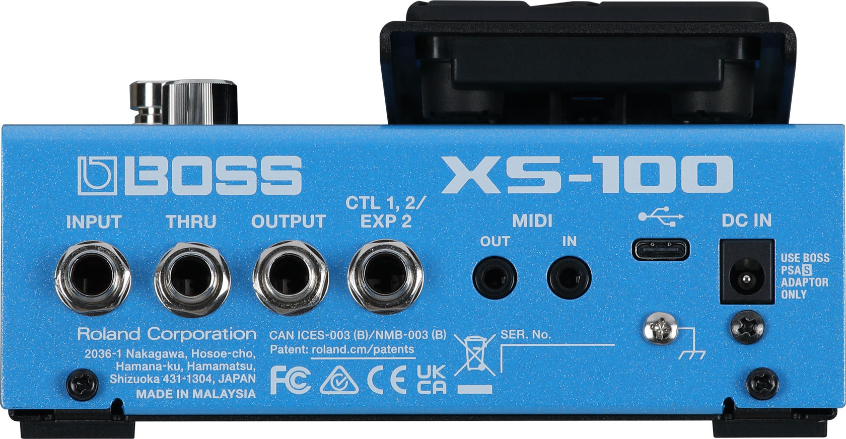 Boss XS-100 Poly Shifter Pedal GUITAR EFFECTS